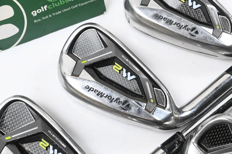 Classic Style Left Hand Taylormade M2 2017 Irons / 5-PW / Regular Flex Reax High Launch 88 Classic Style Left Hand Taylormade M2 2017 Irons / 5-PW / Regular Flex Reax High Launch 88