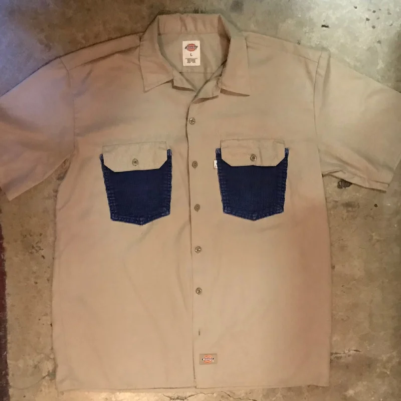 Modern Chic DICKIES S/S WORK SHIRT W/ CORD FRONT POCKETS