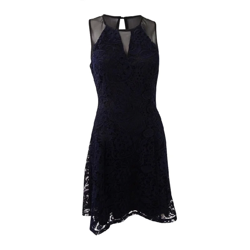 Design Perception GUESS Women's Illusion Lace Dress