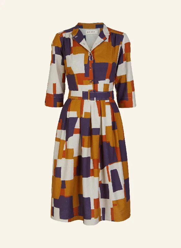 Simple Matching Cynthia - Boxes Dress