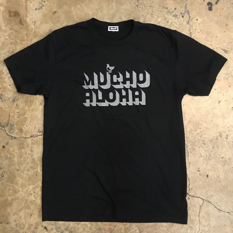 Energy Wear NEGATIVE GREY ON BLACK TEE