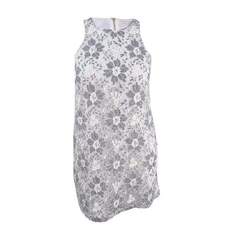 Classic Choice Rachel Roy Women's Floral-Lace Shift Dress