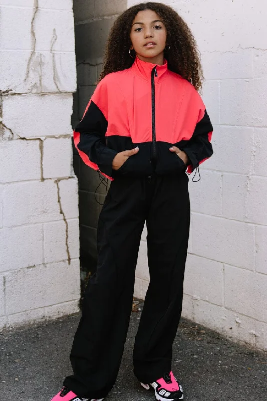 Loose Fit Parachute Pants