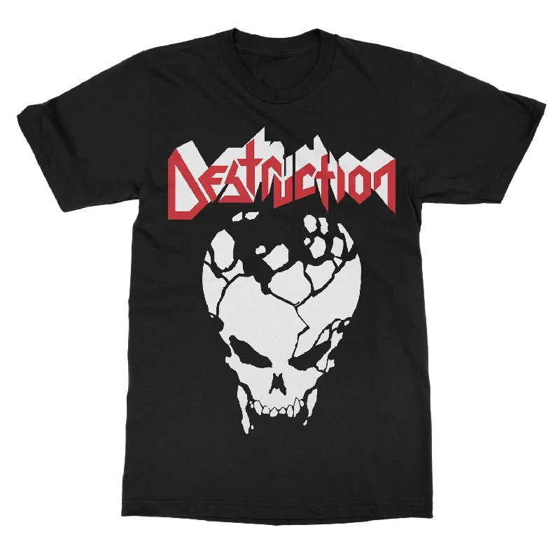 Exquisite Craftsmanship Destruction "Cracked Skull" T-Shirt