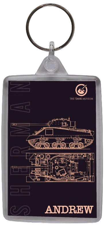 Carefree Style Sherman Keyring