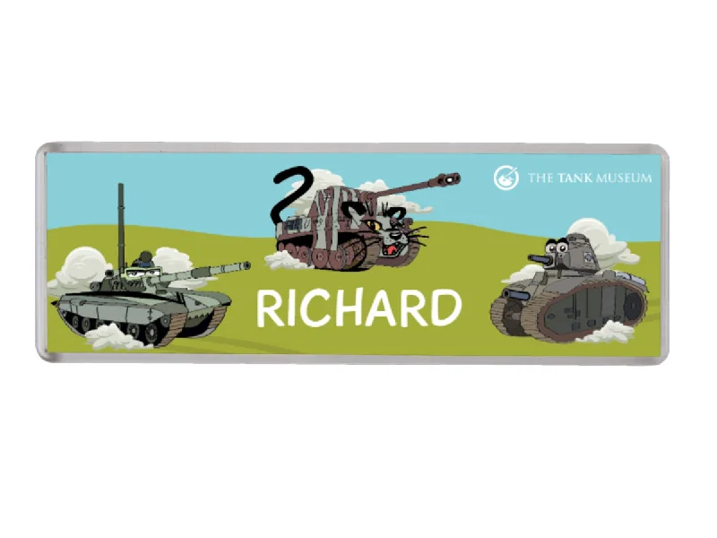 Trendy And Casual Character Tank Magnet