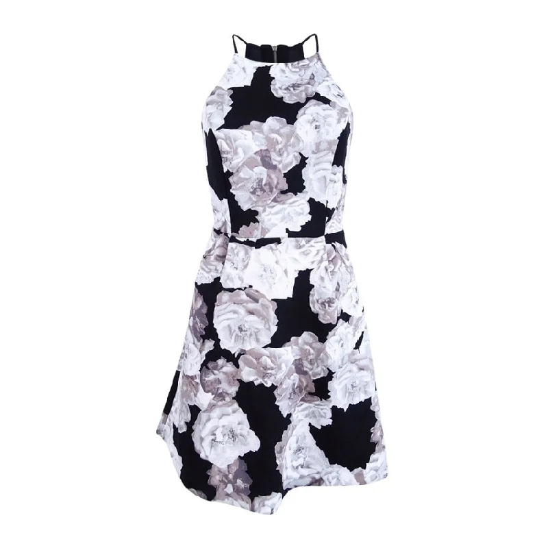 Fashionable And Fashionable BCBGeneration Women's Printed Fit & Flare Dress