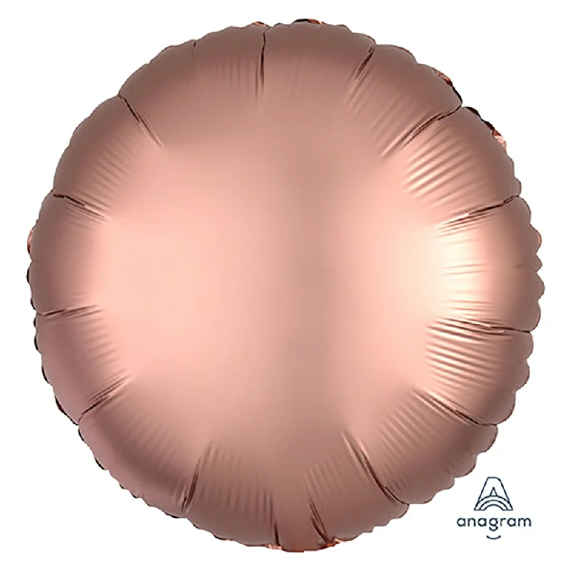 Free And Comfortable 18 inch CIRCLE - SATIN LUXE ROSE COPPER