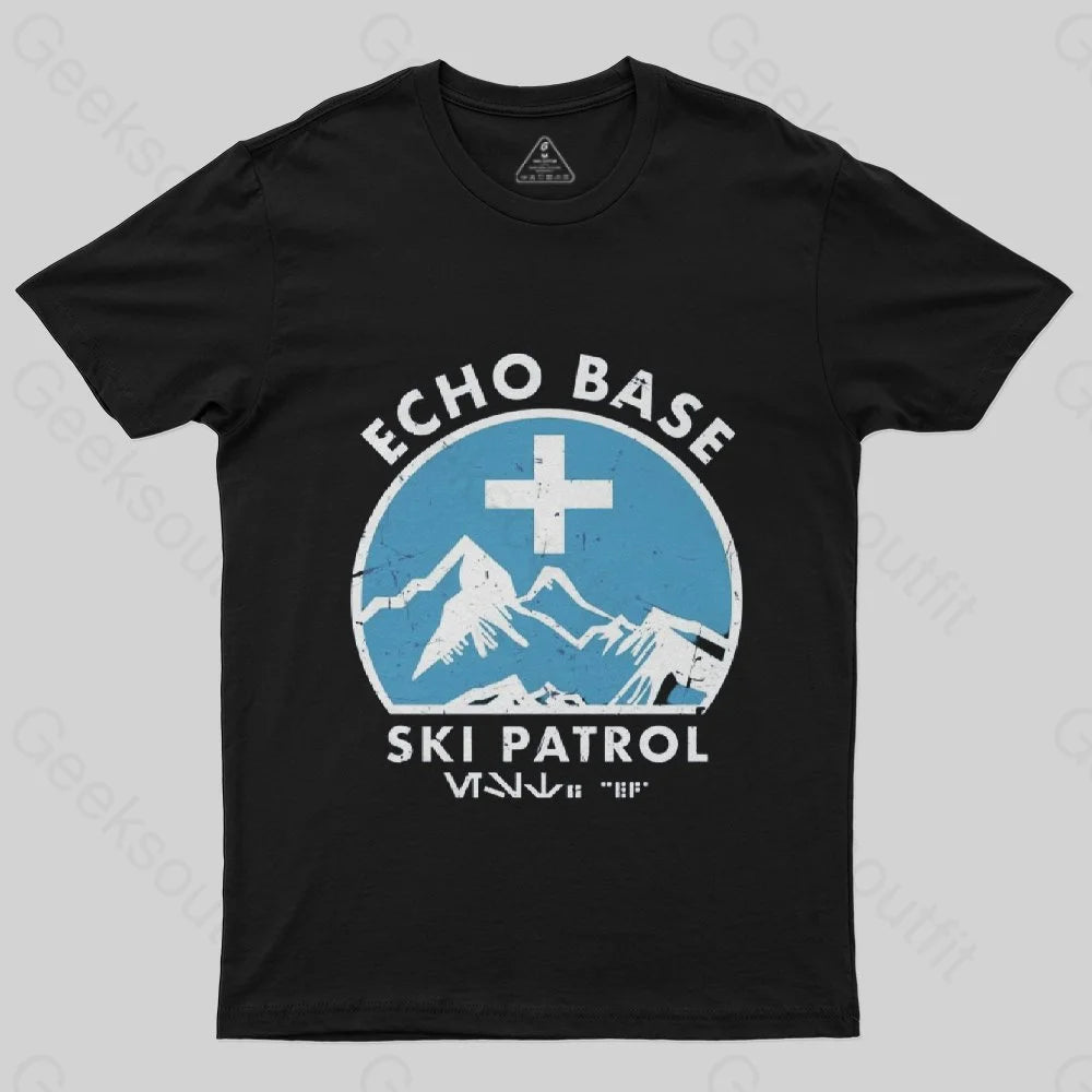 Elegant Design Snow Planet Ski Patrol V2 T-Shirt
