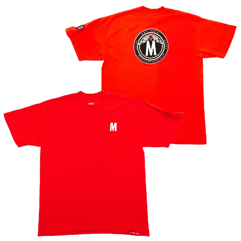 Modern City TMC Established Seal T-shirt - Red/White