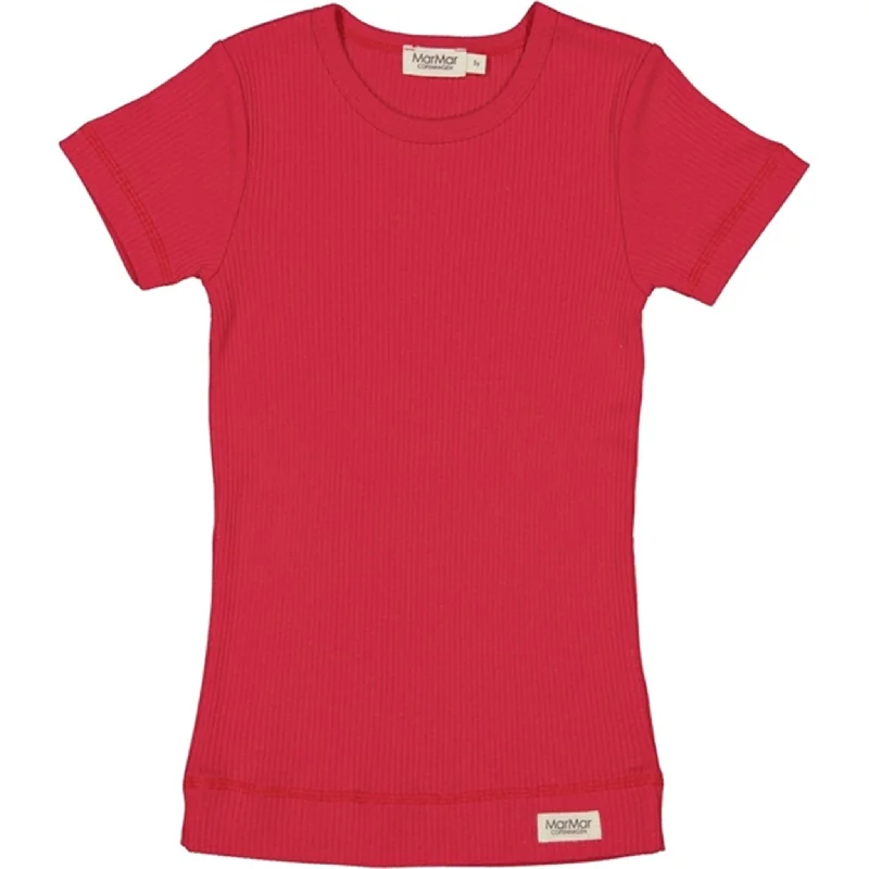 Carefree Style MarMar Modal Red Currant T-shirt Plain