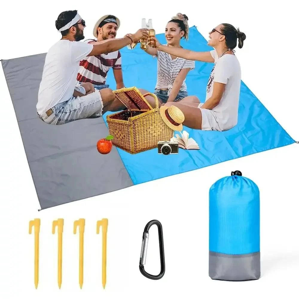 Unique Design Beach Blanket Sandproof 200 X 210cm Waterproof Beach Mat Lightweight Picnic Blanket For Travel Hiking Sports Unique Design Beach Blanket Sandproof 200 X 210cm Waterproof Beach Mat Lightweight Picnic Blanket For Travel Hiking Sports