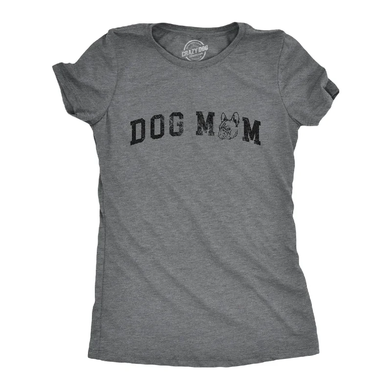 Double-sided Wear Dog Mom French Bulldog Women's T Shirt