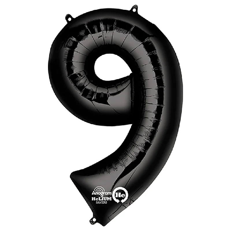 Effortless Wear 34 inch NUMBER 9 - ANAGRAM - BLACK