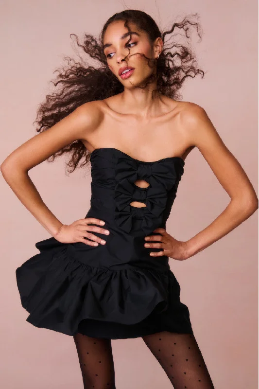 Urban Style Woodlow Bow Mini Dress