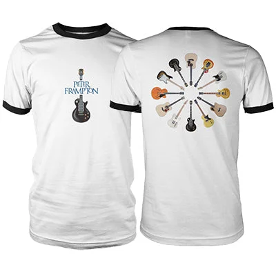 Everyday Comfort Peter Frampton - Guitar Logo Ringer T-Shirt