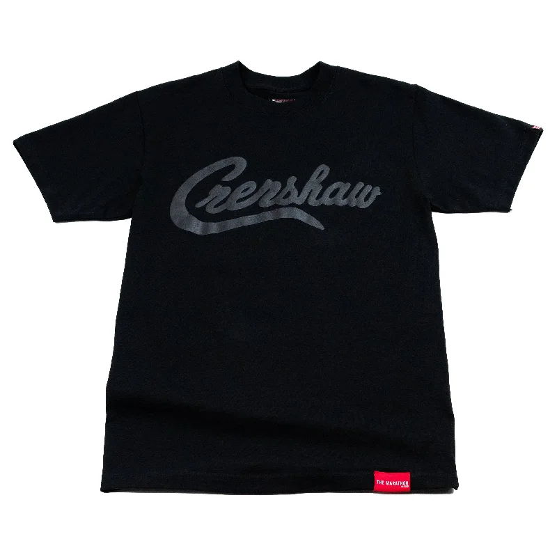 Noble Temperament Limited Edition Crenshaw T-Shirt - Black/Black