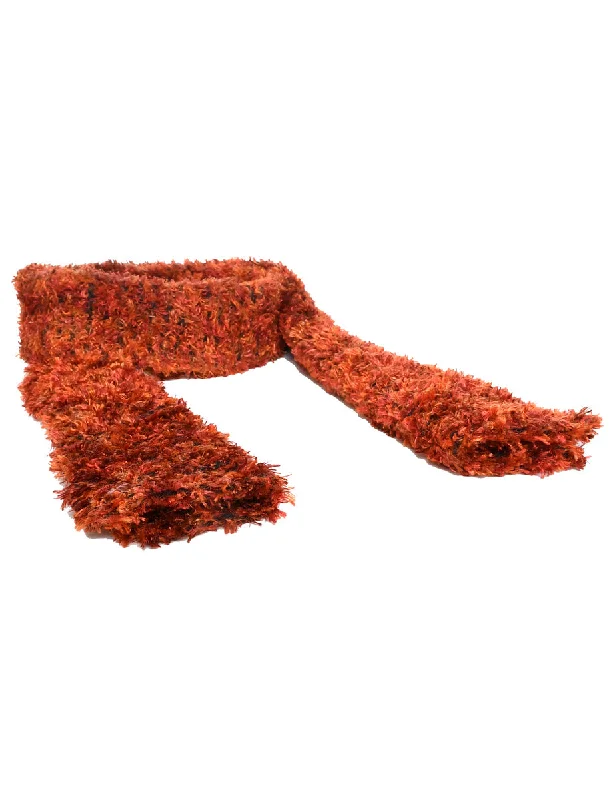 Urban Design Sense Red Winter Scarf - M