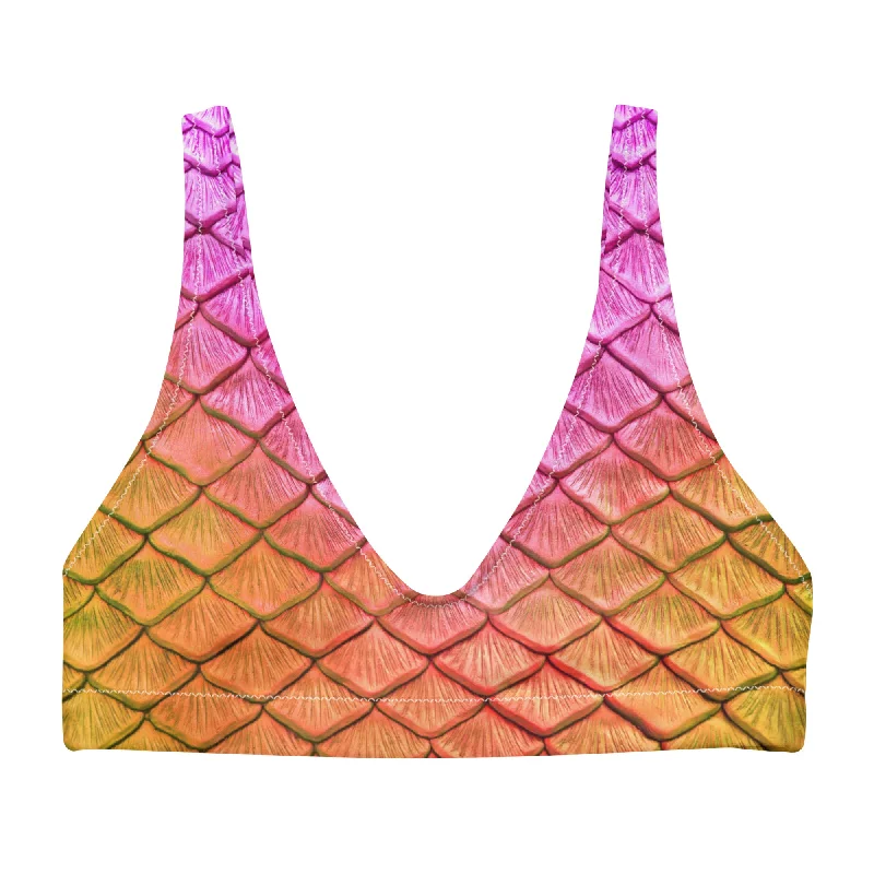 Elegant Design Lilikoi Recycled padded bikini top