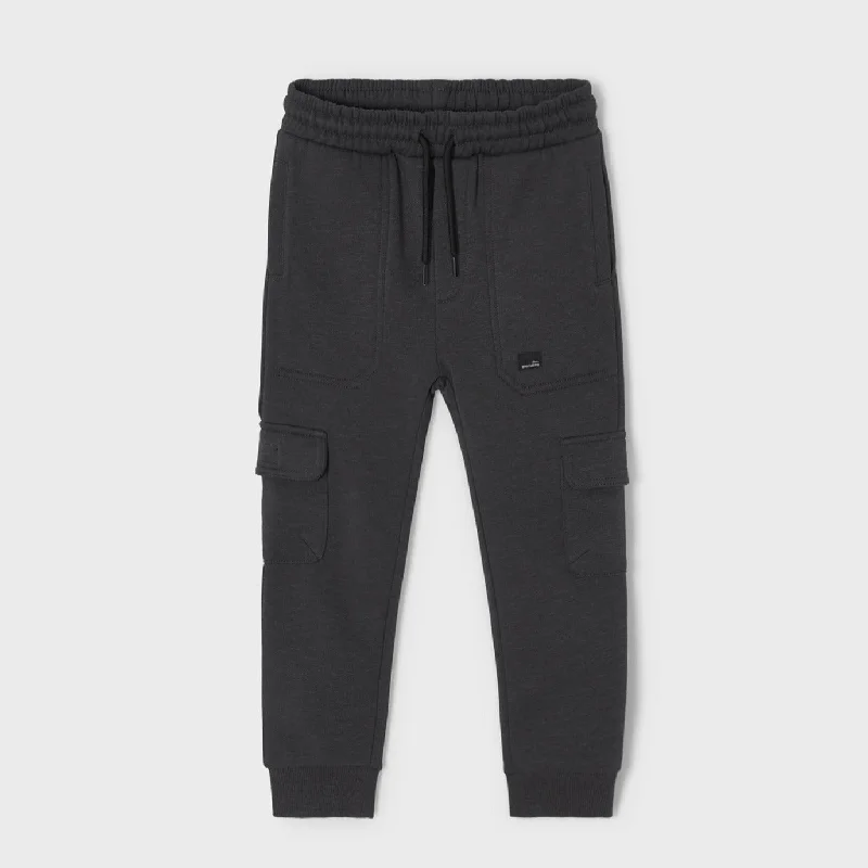 Celebrity Style Mayoral 4585-029 Kids Long Pants with pockets ECOFRIENDS  - Carbon