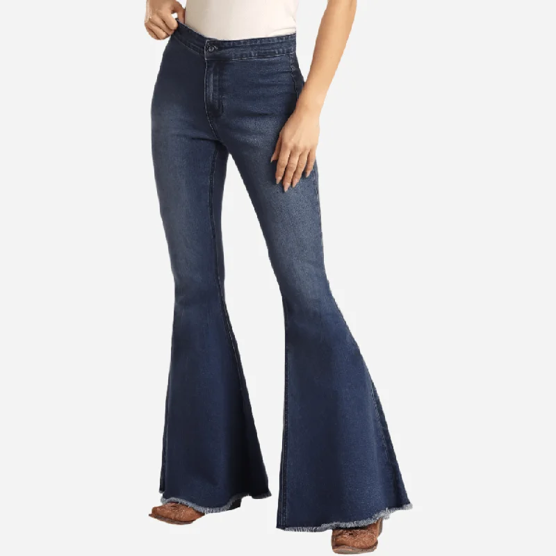 Trends Rock and Roll Denim Denim Bell Bottom Jeans