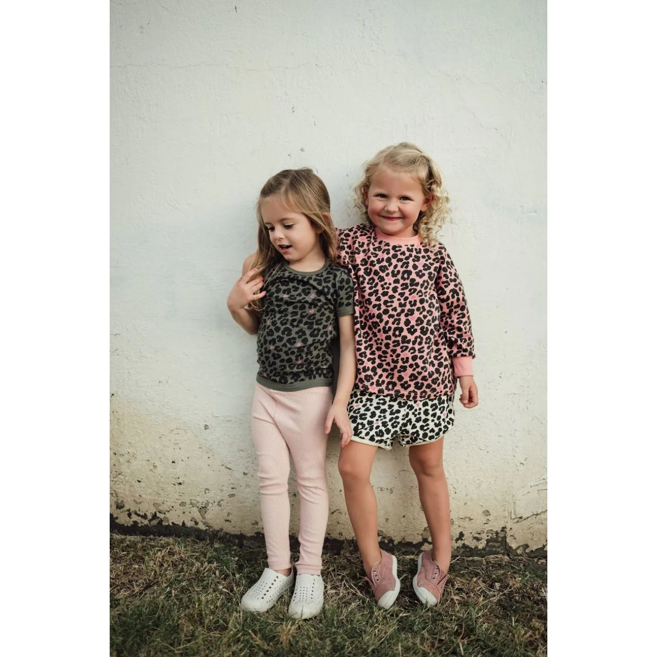 Luxury Temperament Petite Hailey Girl's Ami Leggings - Pink