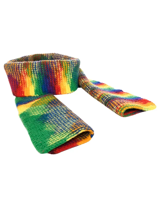 Modern Chic Tie Dye Winter Scarf - M