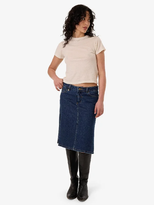 Body Design Kaley Skirt - Rinsed Ink