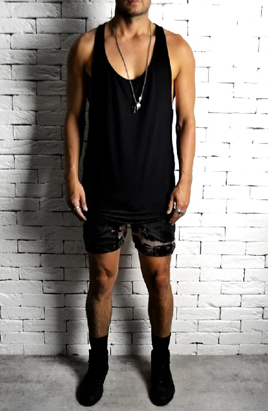 Breathable Style Bleached Sol Shorts