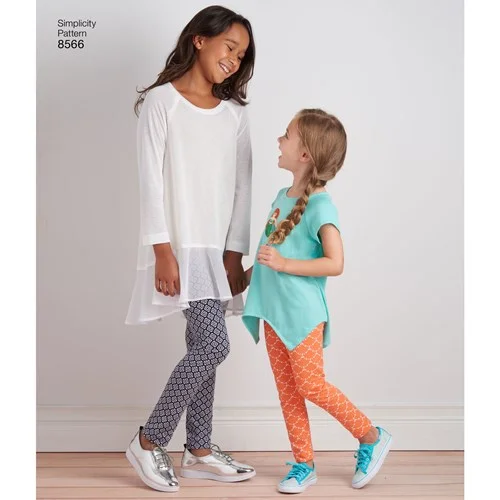 Youthful Vitality Simplicity Child/Teen Tunic and Leggings S8566