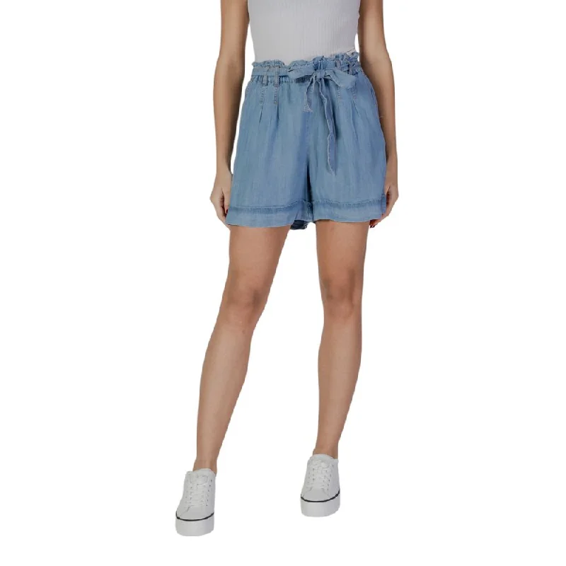 Customized Version B.Young blue Lyocell Women's Short