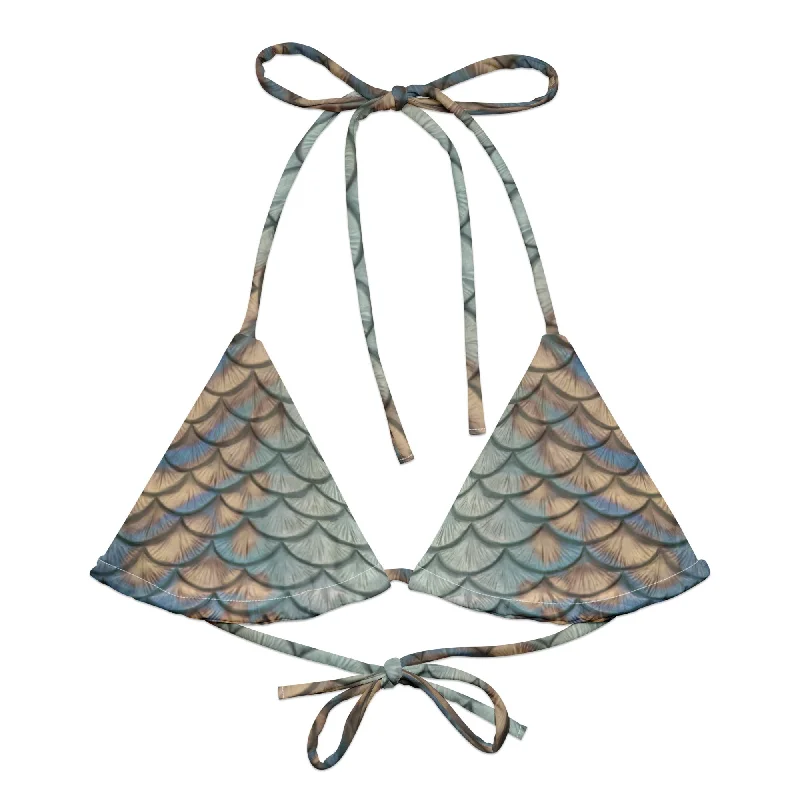 Classic Design Moonshell string bikini top