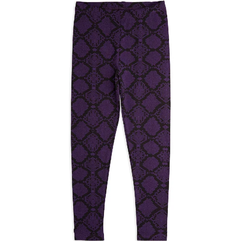 New Products Snakeskin Baby Leggings in Purple by Mini Rodini - Last Ones In Stock - 3-12 Months New Products Snakeskin Baby Leggings in Purple by Mini Rodini - Last Ones In Stock - 3-12 Months