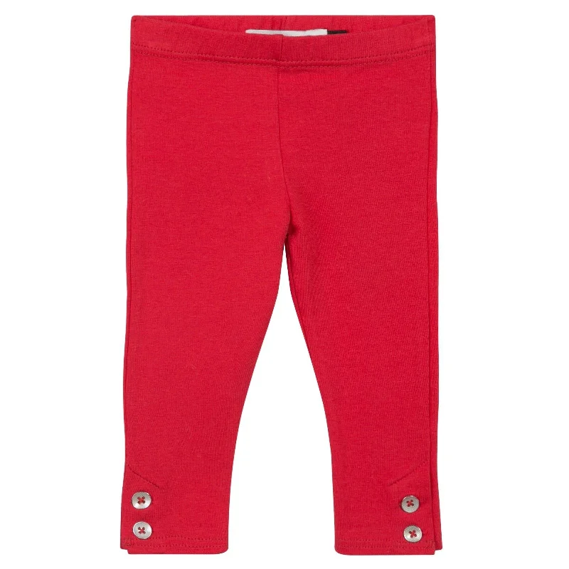 Girl Style Jean Bourget Baby Girl's Red Legging