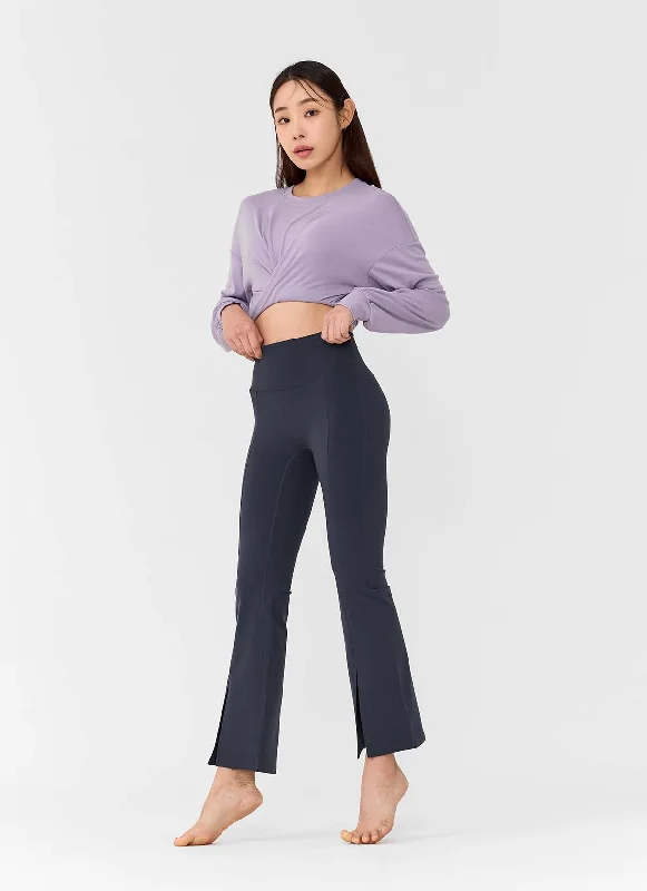 Basic Comfort XELLA Napping Boots Cut Slit Pants