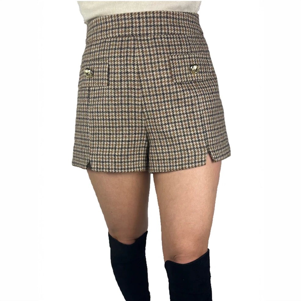 Casual Chic Wear Latham & Taylor Ladies Tweed Shorts