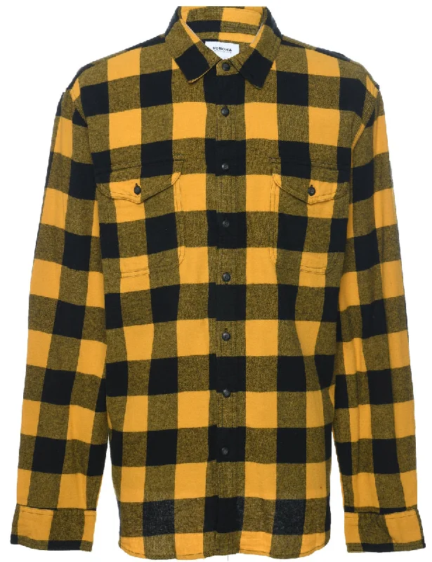Easygoing Style Sonoma Checked Shirt - XL