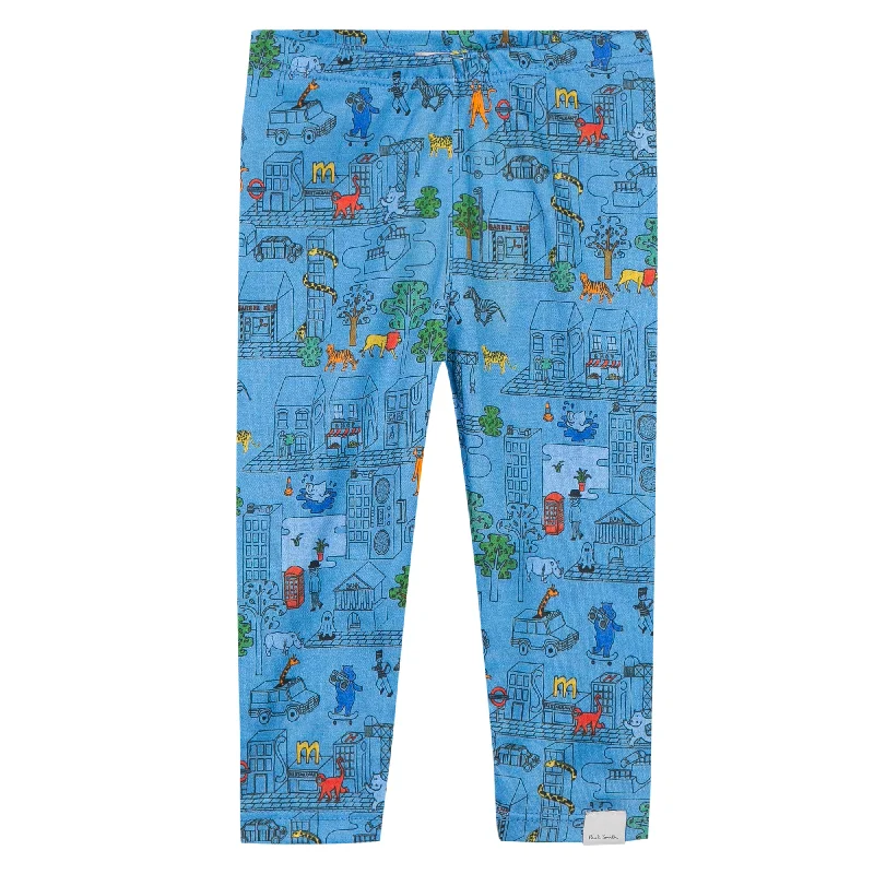 Youthful Paul Smith Junior Baby Celestral Blue Legging