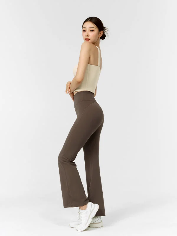 Soft Comfort [1+1]Black Label Power Rise Bootscut Pants