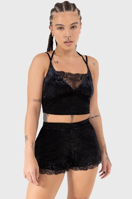 High-end Customization Burnt Obsidian Shorts