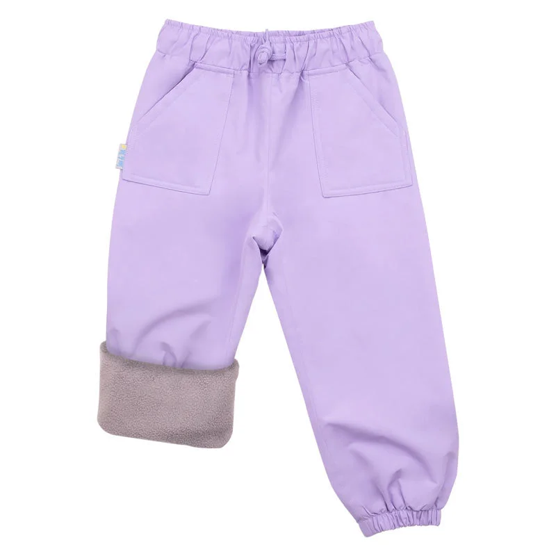 Exquisite Craftsmanship Jan & Jul Kids Cozy-Dry Rain & Snow Pants - Lavender