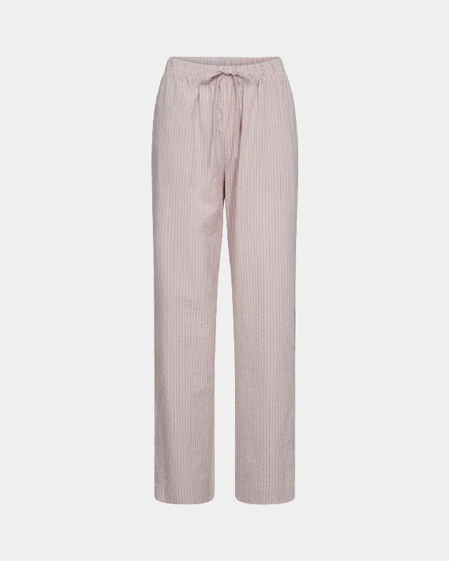 Sporty Comfort ABIGAILESW TROUSERS - Lavender striped