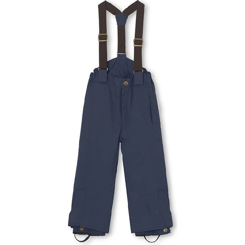 Advanced Customization MINI A TURE Kids WITTE Waterproof Snow Ski Pants in Blue Nights
