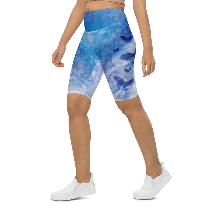 Short Design Butterfly Dream Biker Shorts