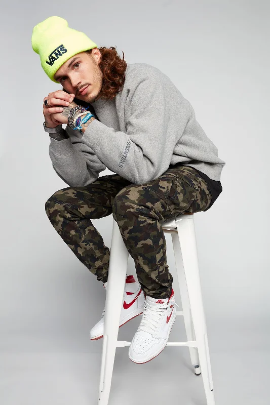 Daily Comfort COHEN - 5 Pocket Cargo Jogger - Camo