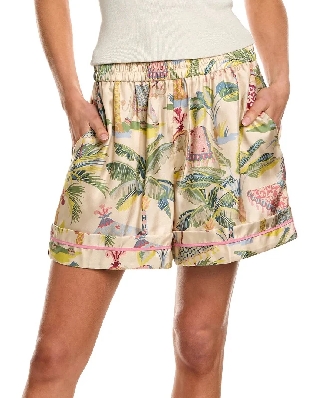 Design Must-have RED Valentino Silk Short