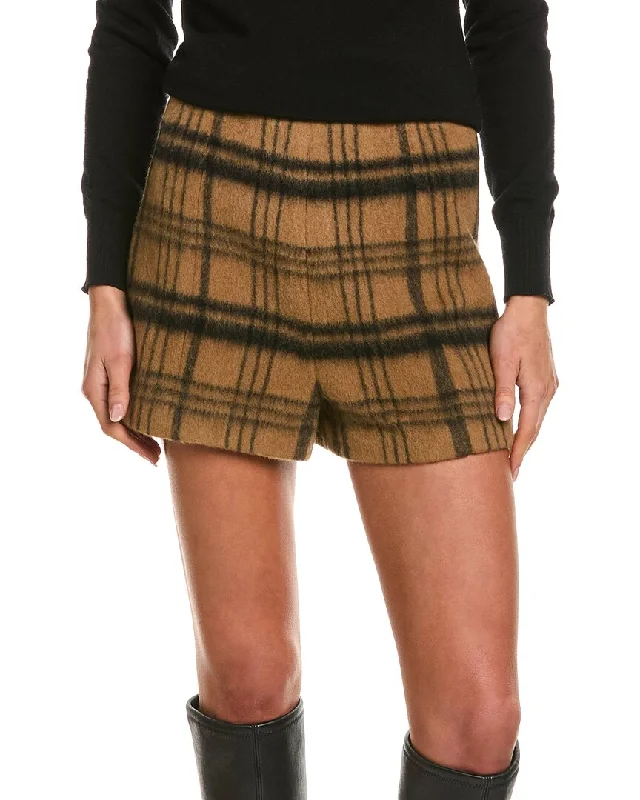 Classic Design RED Valentino Wool-Blend Short