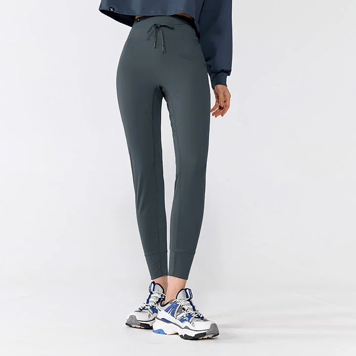 Relaxed Dresses Wide Banding Jogger Fit Leggings Pants
