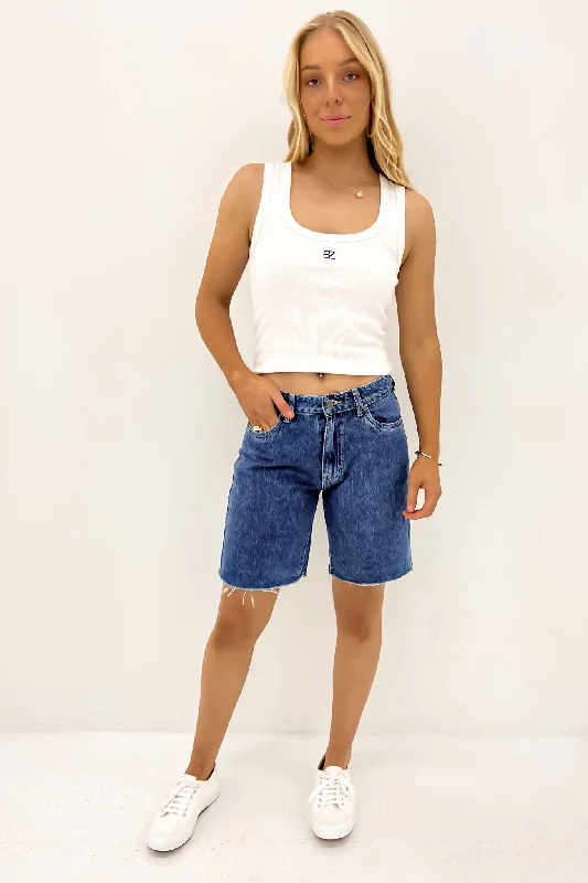 Soft Touch Lexie Denim Jort Heritage Blue
