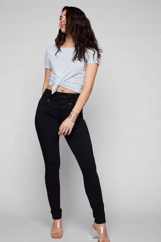 Fashion Pioneer MIA - Mid Rise Skinny - Black